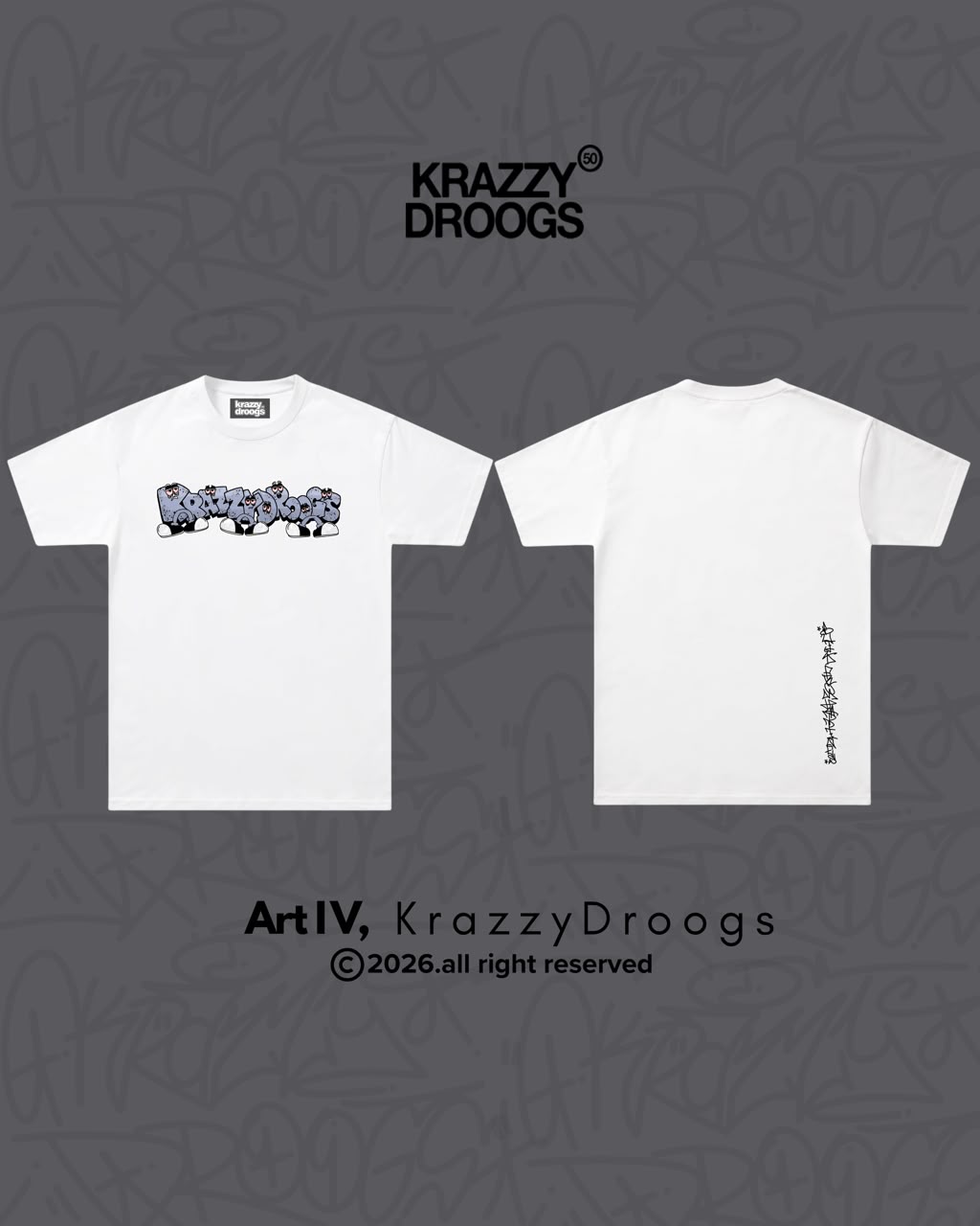 White tee