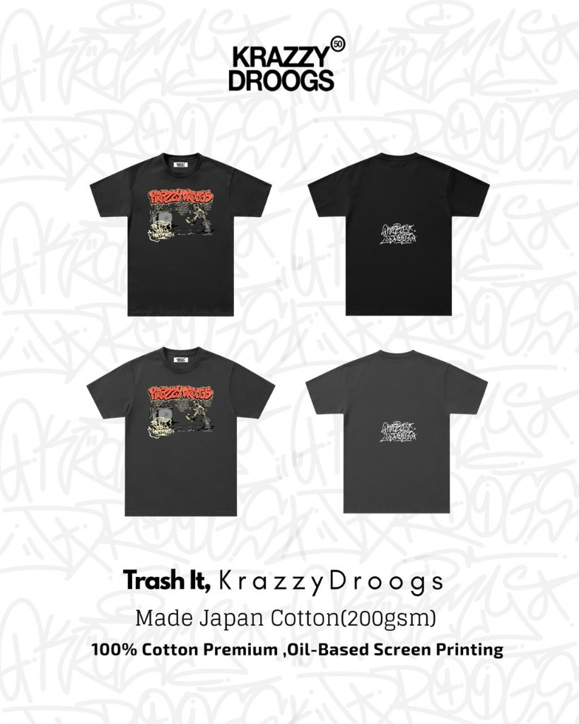 Shirt Detail II — Black & Dark Grey